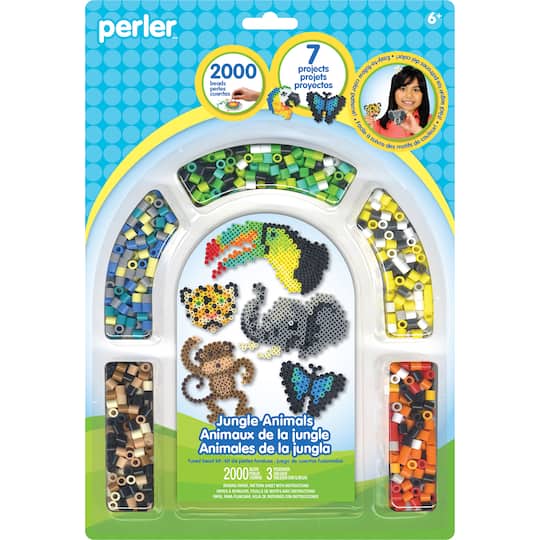 Perler&#x2122; Jungle Fused Bead Kit